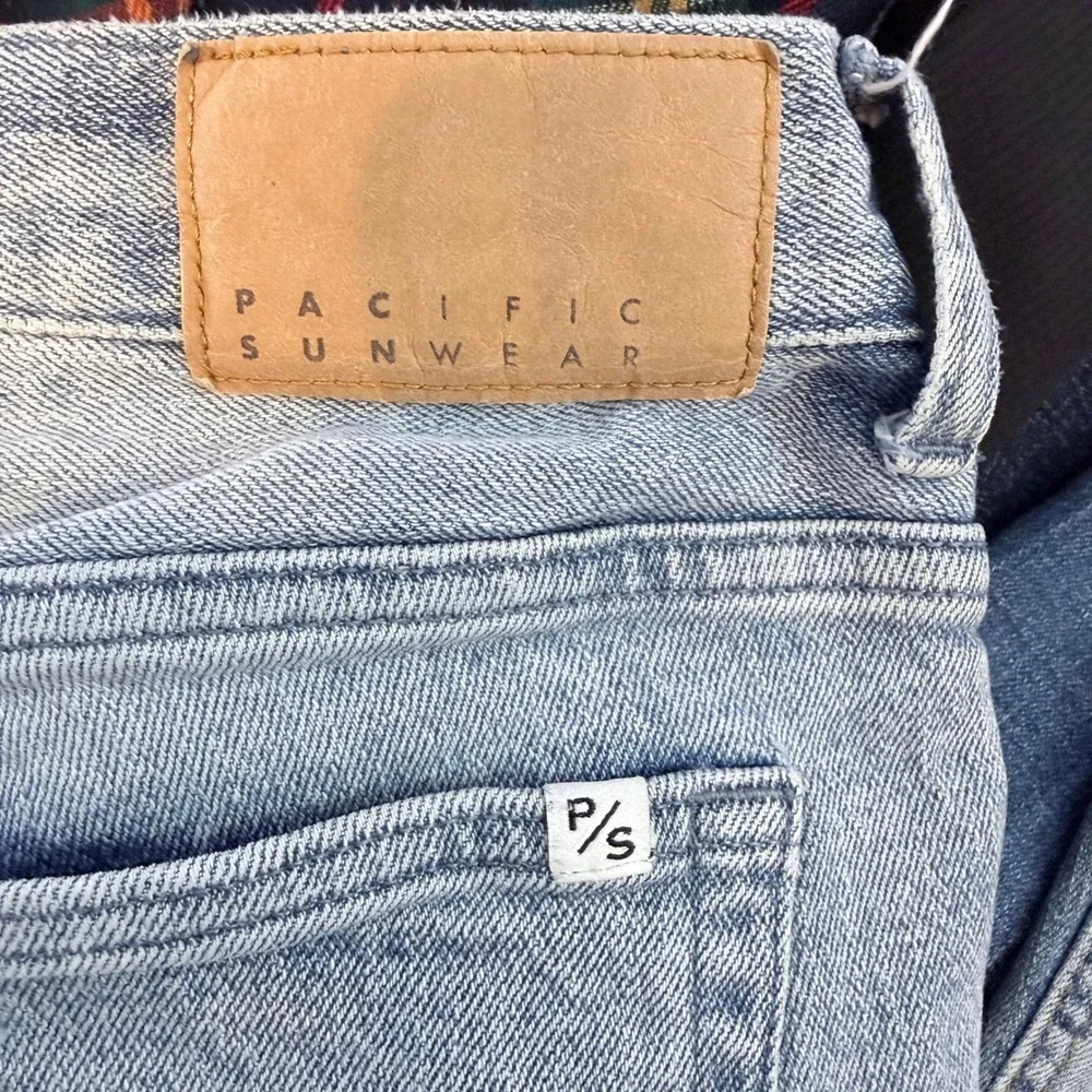 PacSun Skinny Jeans Light Wash Distressed Men Size‎ 31x32